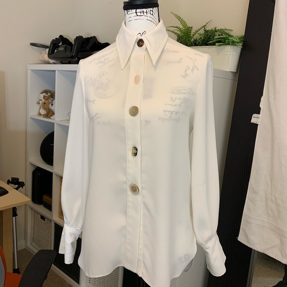 Shirt Oversized Blouse | Poshmark